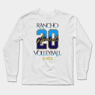 Araceli #20 Rancho VB (15 Gold) - White Long Sleeve T-Shirt